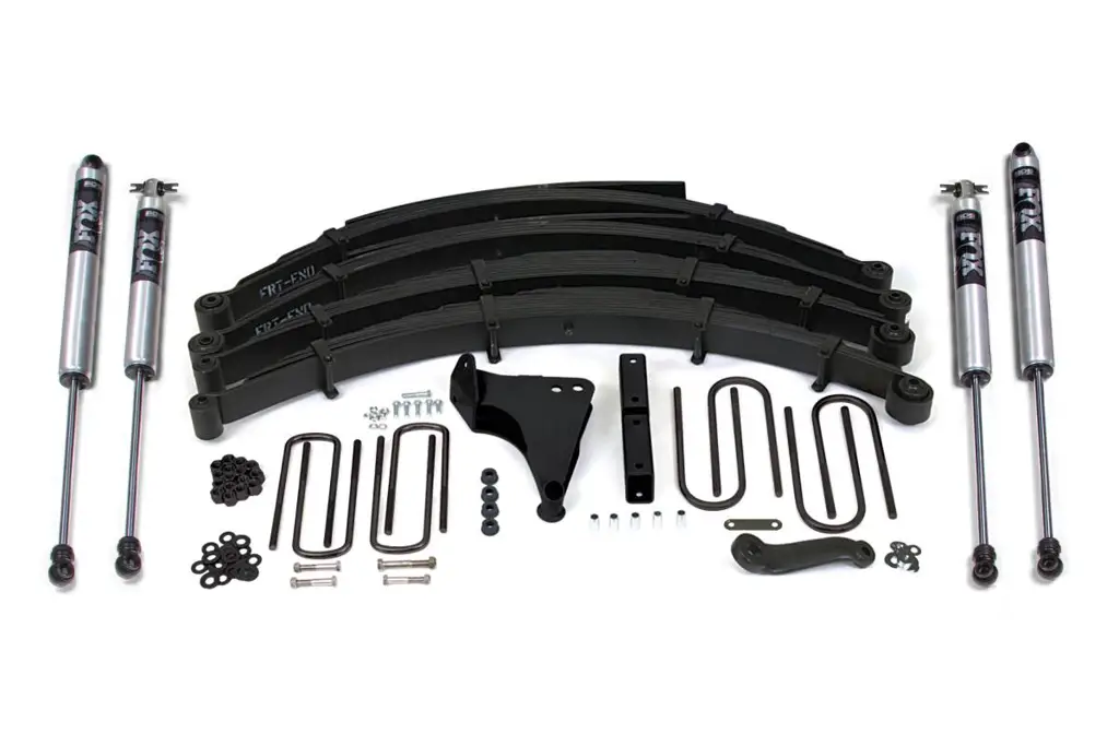 8 Inch Lift Kit | 1999-2004 Ford F250/F350 Super Duty 4WD | Square U-Bolt (Mfg Prior to 2-28-99) | FOX 2.0 Performance Series | BDS Suspension image 2