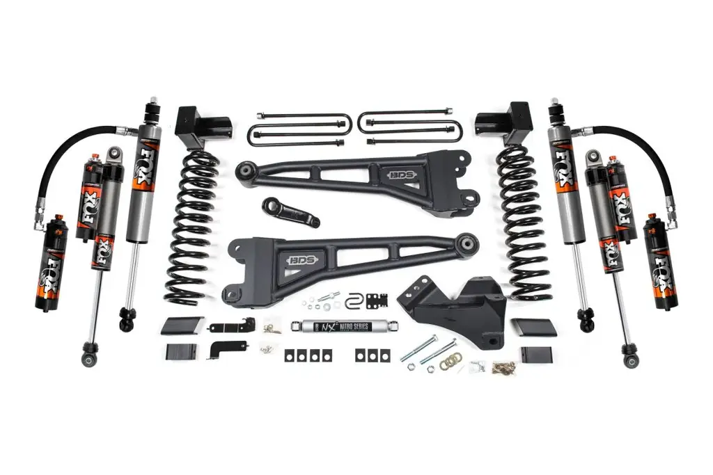 5 Inch Radius Arm Lift Kit | Ford F250/F350 Super Duty (2023-2026) 4WD Diesel | 5" Block w/ Overload | FOX 2.5 Performance Elite | BDS Suspension image 2
