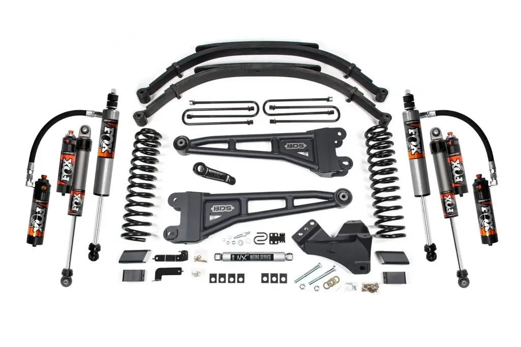 5 Inch Radius Arm Lift Kit | Ford F250/F350 Super Duty (2023-2026) 4WD Diesel | Rear Leaf Springs | FOX 2.5 Performance Elite | BDS Suspension image 2