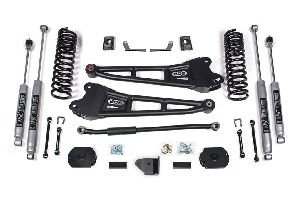 3 Inch Lift Kit | Ram 2500 Diesel w/ Rear Air Ride (2014-2018) 4WD | NX2 Nitro Series Shocks | BDS Suspension