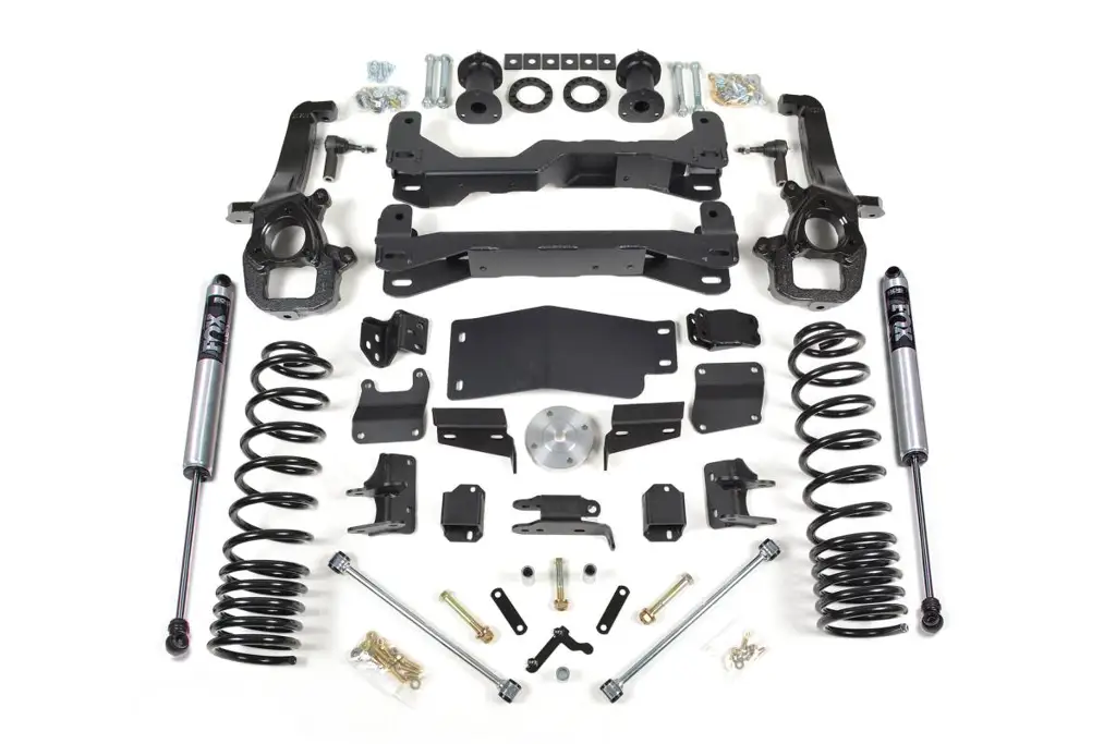 6 Inch Lift Kit | Ram 1500 (2019-2024) 4WD | Standard Knuckles | w/ FOX 2.0 Performance Series Shocks | BDS Suspension image 2