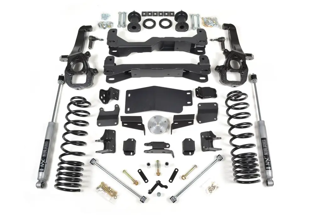6 Inch Lift Kit | Ram 1500 (2019-2024) 4WD | Large Bore Knuckles | w/ FOX 2.0 Performance Series Shocks | BDS Suspension