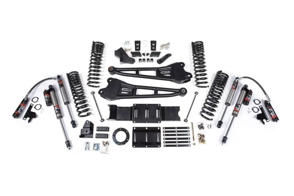5.5 Inch Lift Kit w/ Radius Arm | Ram 2500 (2019-2026) 4WD Gas | FOX 2.5 Performance Elite Shocks | BDS Suspension image 2
