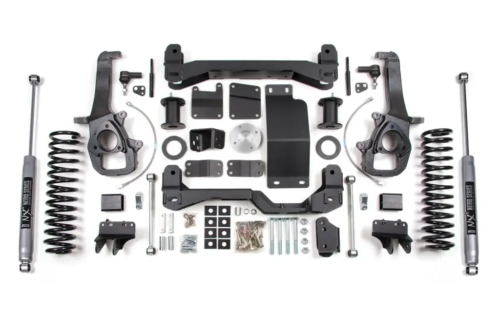 6 Inch Lift Kit | 2012 Dodge Ram 1500 4WD | 3 Inch Coil Springs w/ FOX 2.0 Performance Series Shocks | BDS Suspension