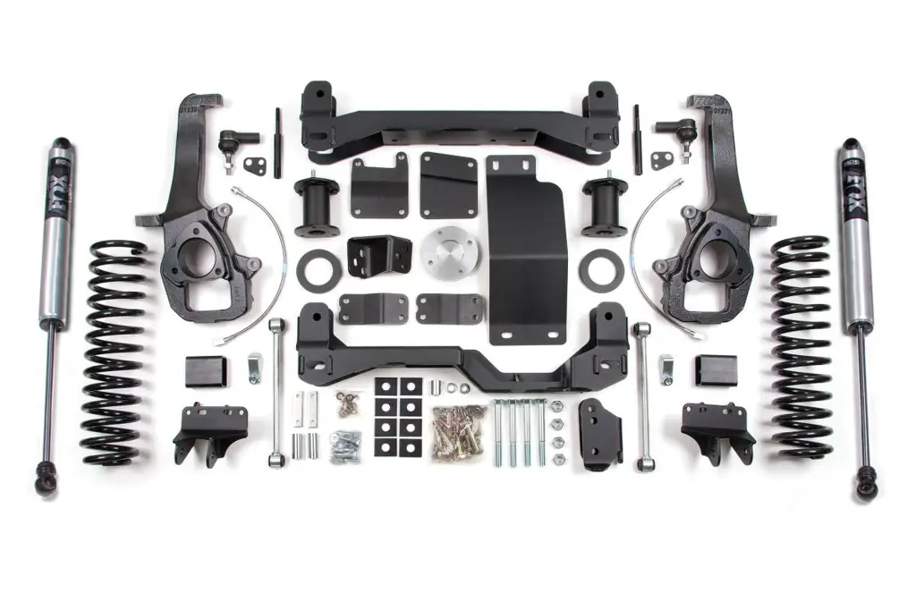 6 Inch Lift Kit | 2012 Dodge Ram 1500 4WD | 3 Inch Coil Springs w/ FOX 2.0 Performance Series Shocks | BDS Suspension image 2