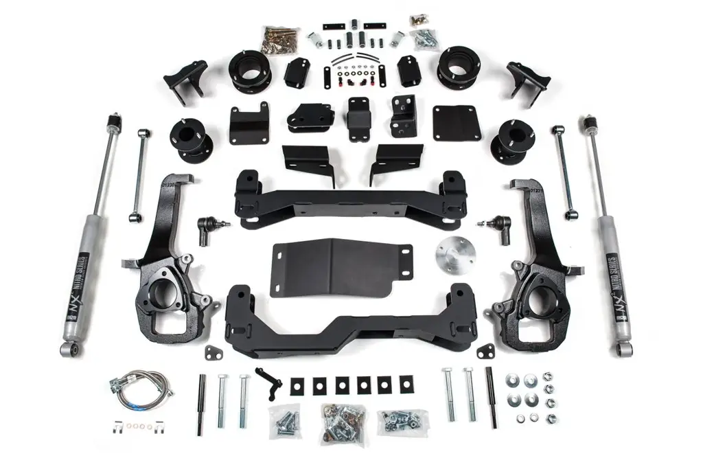 4 Inch Lift Kit | Ram 1500 w/ Air Ride (2019-2024) 4WD | NX2 Nitro Series | Standard Knuckle | BDS Suspension