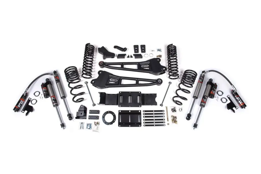 4 Inch Lift Kit w/ Radius Arm | Ram 2500 (2019-2026) 4WD Gas | FOX 2.5 Performance Elite Shocks | BDS Suspension image 2