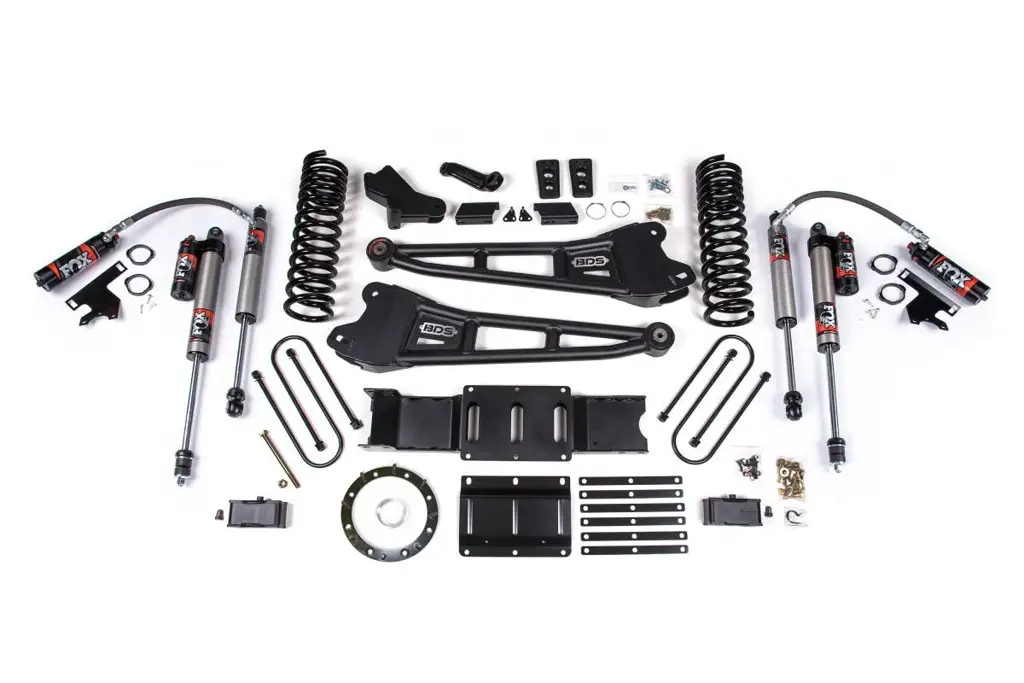 6 Inch Lift Kit w/ Radius Arm | Ram 3500 Diesel (2019-2024) 4WD | No Rear Overload | 6-Bolt | FOX 2.5 Performance Elite | BDS Suspension image 2