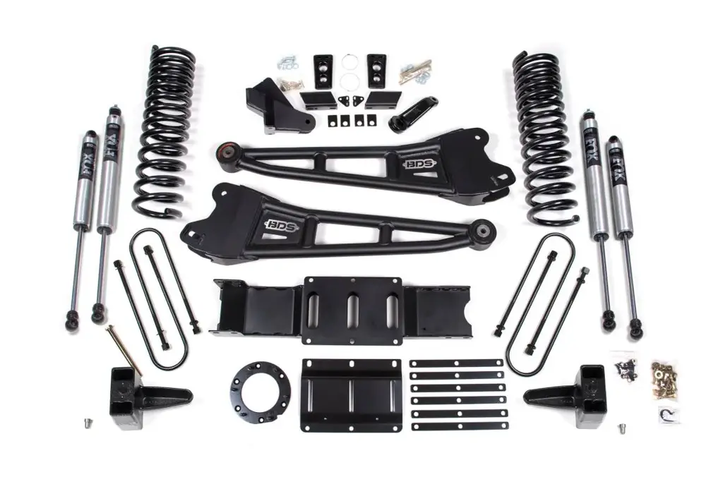 6 Inch Lift Kit w/ Radius Arm | Ram 3500 Diesel (2019-2024) 4WD | No Rear Overload | 6-Bolt | FOX 2.0 Performance Series | BDS Suspension image 2