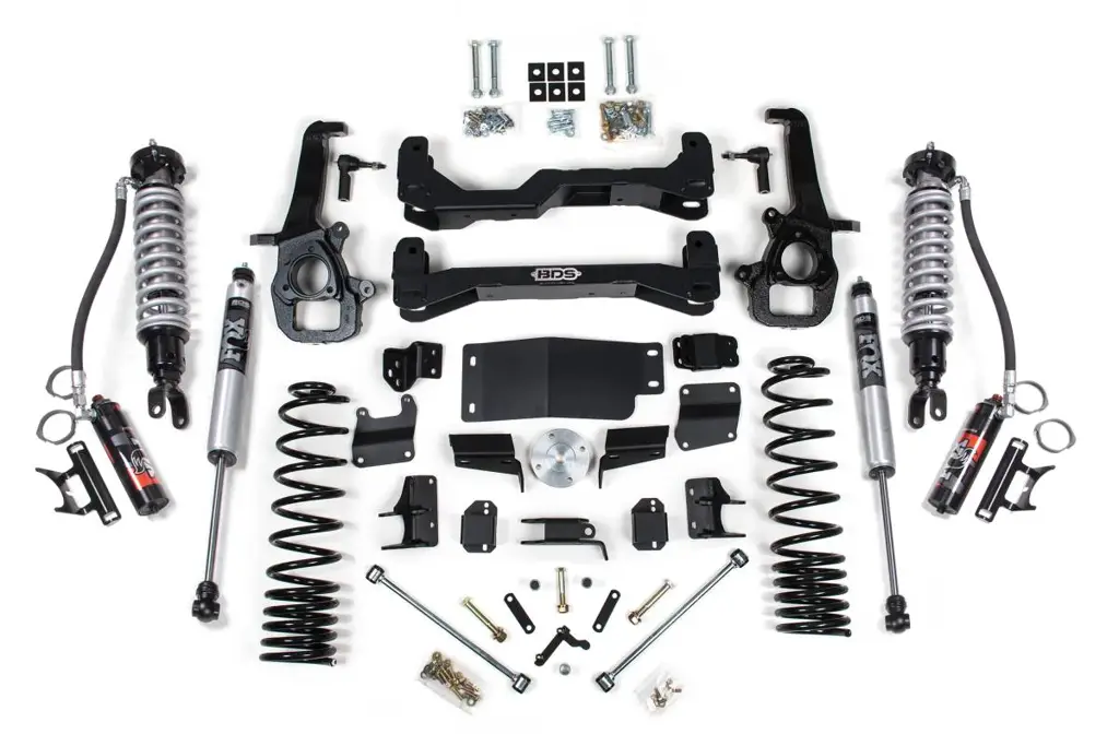 3 Inch Lift Kit | FOX 2.5 Performance Elite Coil-Over | Ram 1500 Rebel (2019-2024) 4WD | FOX 2.0 Performance Series Rear | Standard Knuckle | BDS Suspension