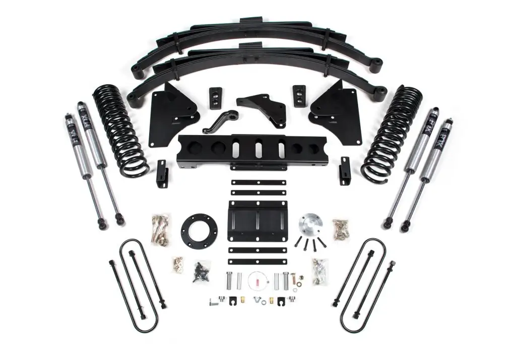 6 Inch Lift Kit | Ram 3500 Diesel (2013-2018) 4WD | Leaf Springs | 6-Bolt | FOX 2.0 Performance Series | BDS Suspension image 2