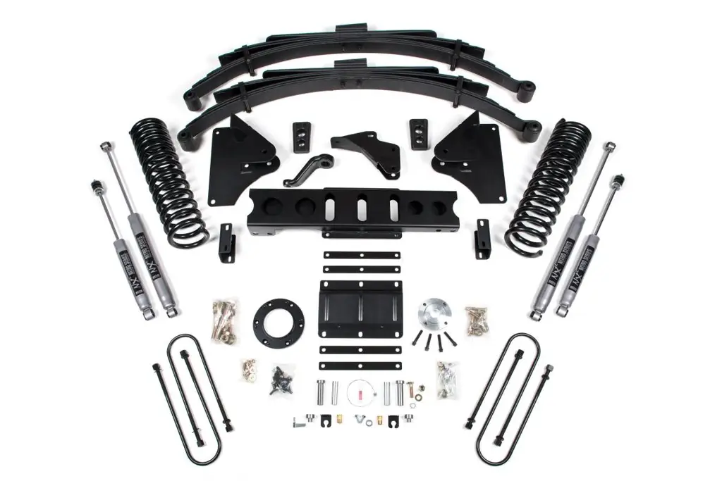 6 Inch Lift Kit | Ram 3500 Diesel (2013-2018) 4WD | Leaf Springs | 6-Bolt | NX2 Nitro Series | BDS Suspension image 2