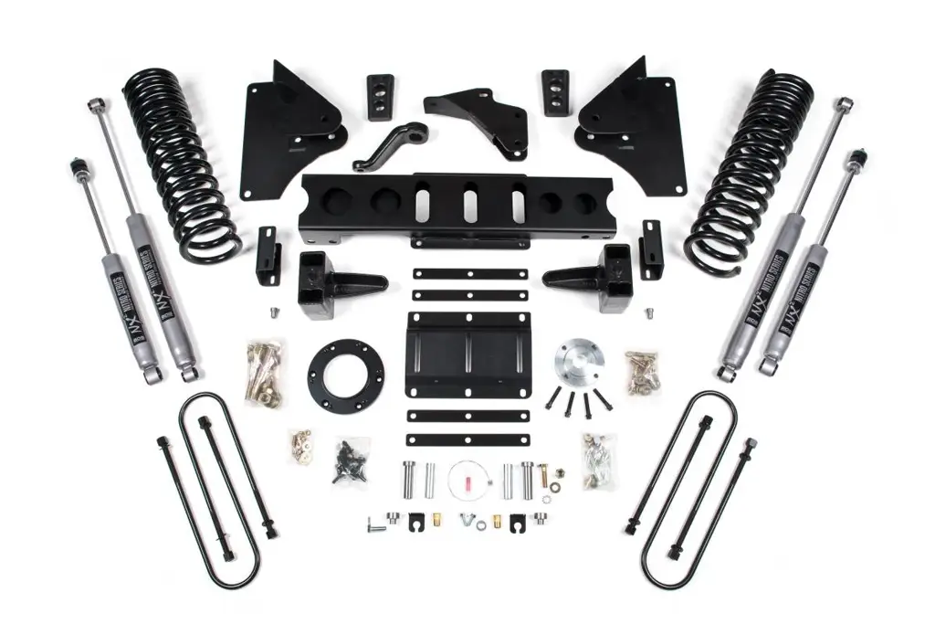 6 Inch Lift Kit | Ram 3500 Diesel (2013-2018) 4WD | 4 Inch Block Kit | 8-Bolt | FOX 2.0 Performance Series | BDS Suspension