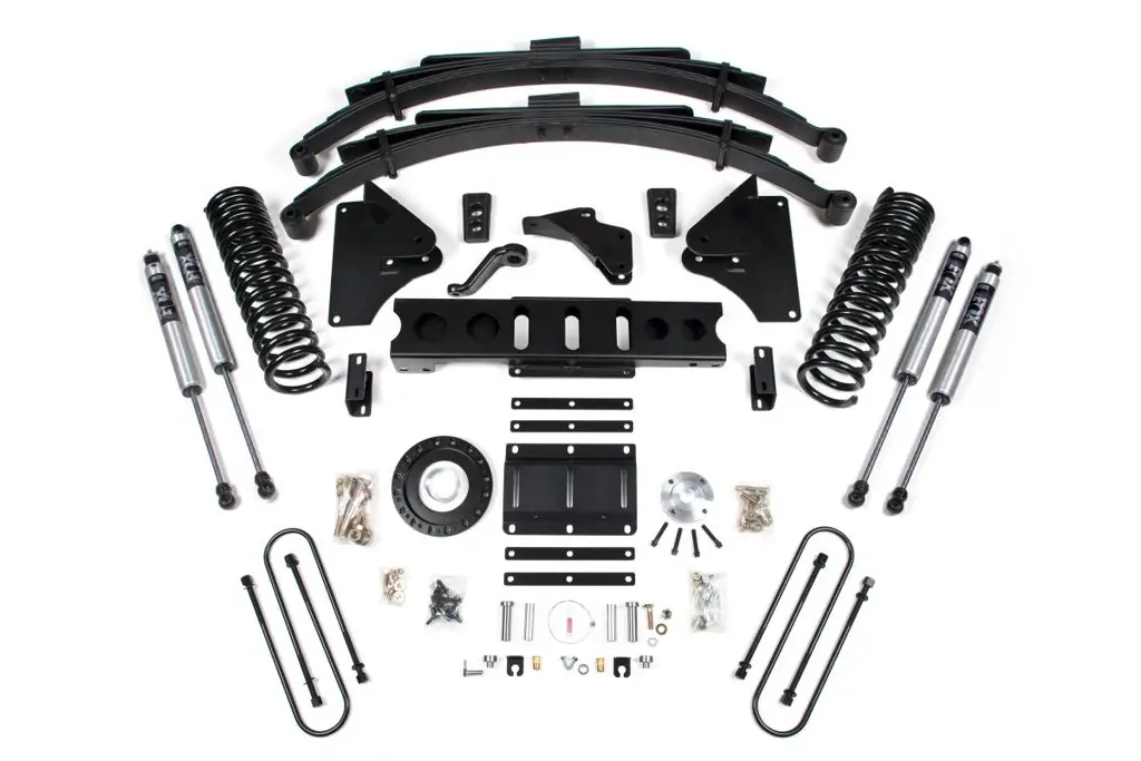 6 Inch Lift Kit | Ram 3500 Diesel (2013-2018) 4WD | Leaf Springs | 8-Bolt | FOX 2.0 Performance Series | BDS Suspension image 2