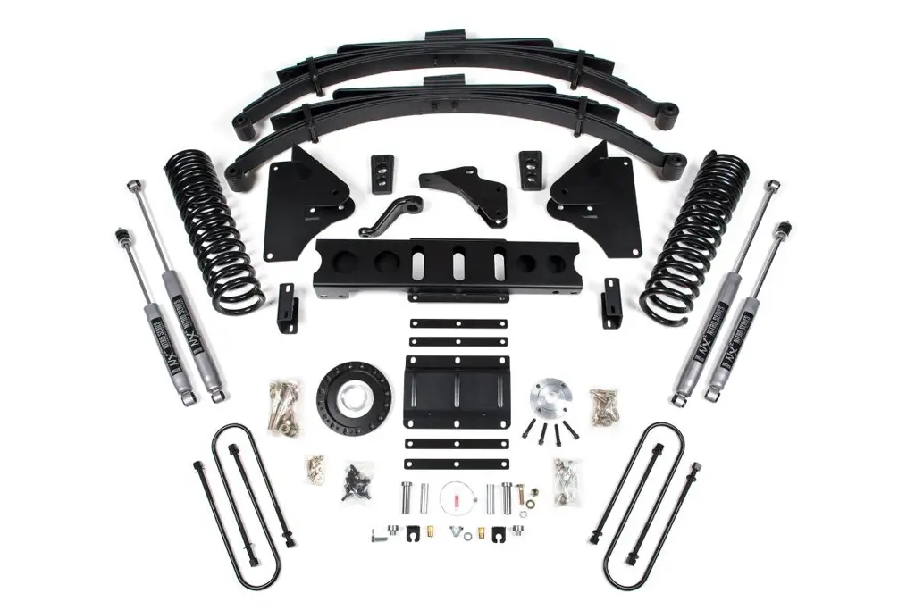 6 Inch Lift Kit | Ram 3500 Diesel (2013-2018) 4WD | Leaf Springs | 8-Bolt | NX2 Nitro Series | BDS Suspension image 2