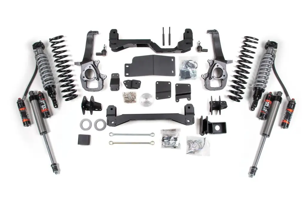 4 Inch Lift Kit | FOX 2.5 Performance Elite Coil-Over | Ram 1500 (2012) 4WD | 3 Inch Coil Springs & FOX 2.5 Performance Elite Rear | BDS Suspension image 2