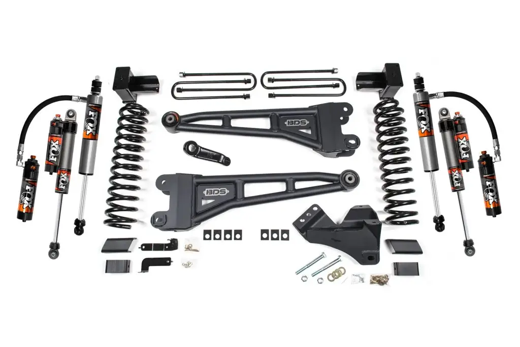4 Inch Lift Kit w/ Radius Arms | Ford F450 Super Duty (2020-2022) 4WD | FOX 2.5 Performance Elite Shocks | BDS Suspension image 2