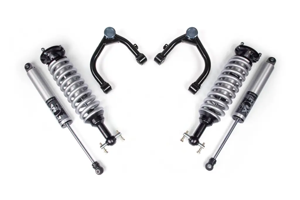 2 Inch Leveling Kit | FOX 2.0 Snap Ring Coilover | Chevy Silverado & GMC Sierra 1500 (2019-2026) 4WD | BDS Suspension