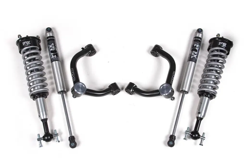2 Inch Leveling Kit | FOX 2.0 Coilover | Ford F150 (2021-2026) 4WD | With UCA Headlight Sensor | BDS Suspension image 2