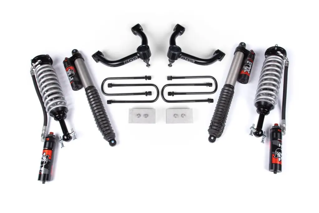 3 Inch Lift Kit | FOX 2.5 Performance Elite Front & Rear | Ford F-150 4WD (2021-2026) | BDS Suspension