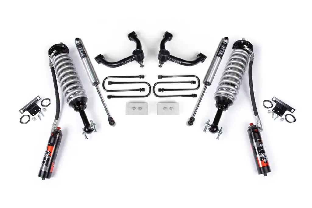 3 Inch Lift Kit | FOX 2.5 Performance Elite Front / FOX 2.0 Performance Series Rear | Ford F-150 4WD (2021-2026) | BDS Suspension image 2
