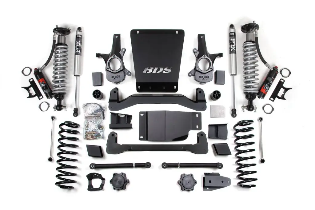 6 Inch Lift Kit | FOX 2.5 Performance Elite Coil-Over | 2007-2014 Chevy Avalanche/Suburban/Tahoe & GMC Yukon 1500 4WD | BDS Suspension