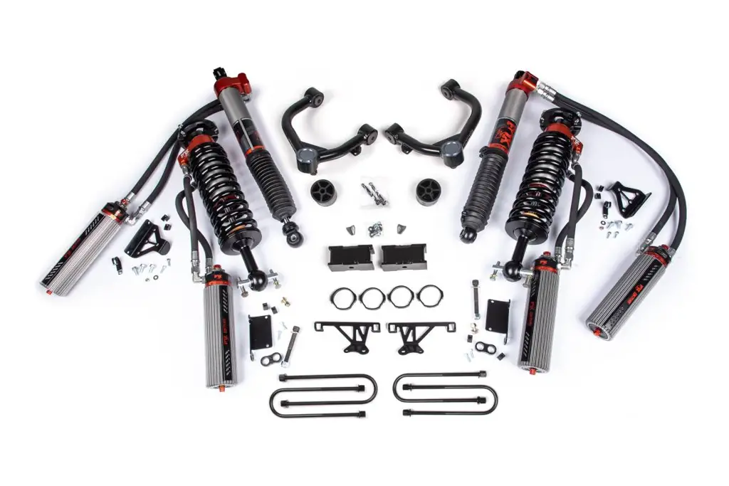3.5 Inch Lift Kit | FOX 3.0 Factory Race Series Internal Bypass Coil-Overs | 2025-2026 Chevy Silverado & GMC Sierra 1500 4WD | BDS Suspension