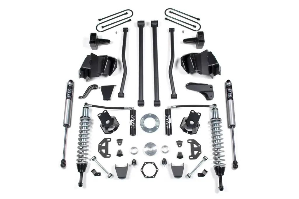 8 Inch Long Arm Lift Kit w/ FOX 2.5 Coil-Over Conversion | 2009-2013 Dodge RAM 2500 4WD Diesel | Block Kit Rear | BDS Suspension image 2