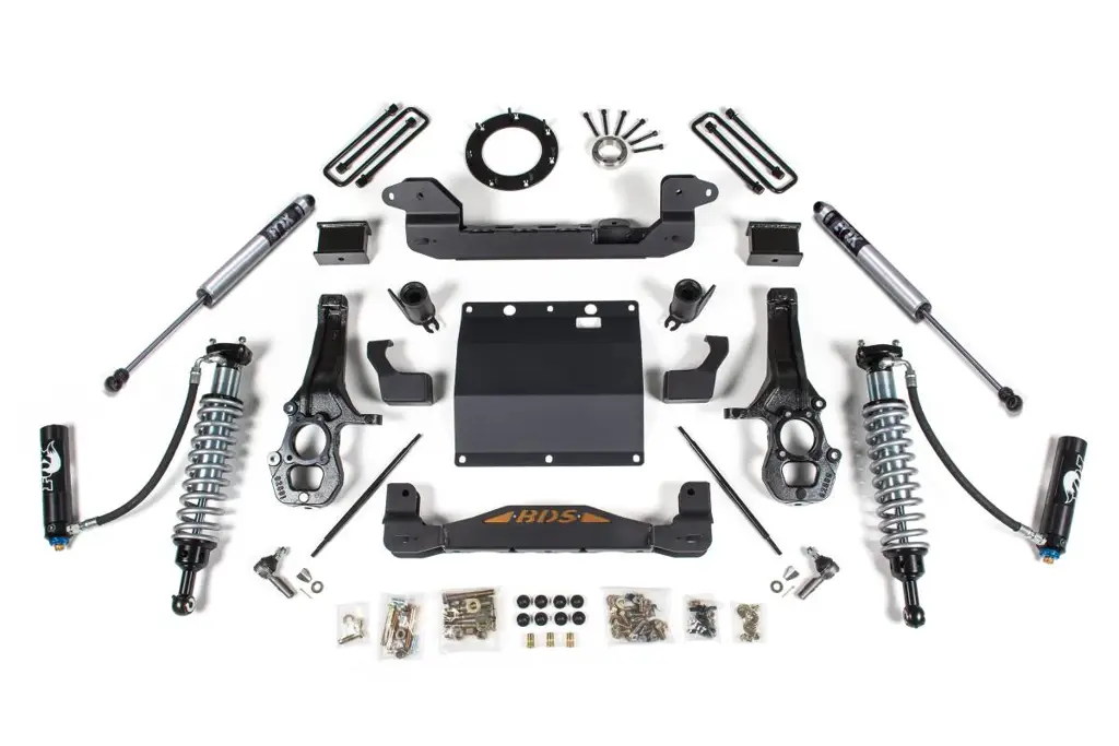 5.5 Inch Lift Kit | FOX 2.5 Coil-Overs w/ DSC Adjuster | Chevy Colorado & GMC Canyon (2015-2022) 4WD | BDS Suspension image 2