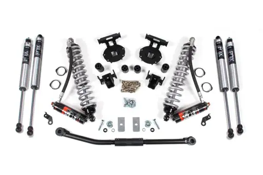 2.5 Inch Lift Kit | FOX 2.5 Performance Elite Coil-Over Conversion | 2011-2016 Ford F250/F350 Super Duty 4WD Diesel | 5 Inch Rear Block Kit | BDS Suspension