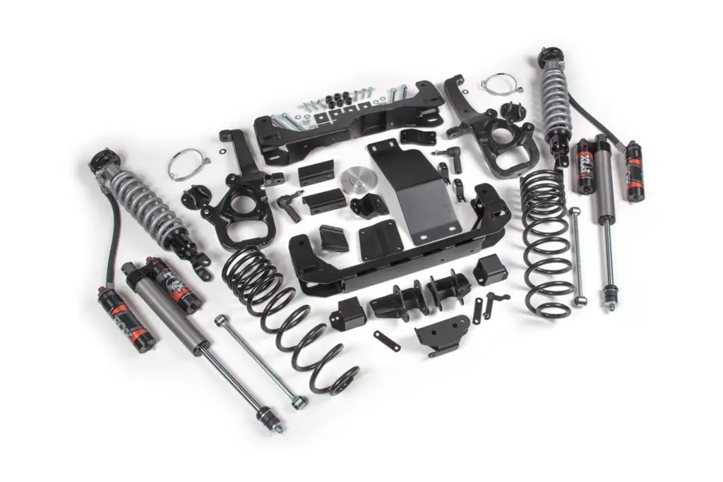 4 Inch Lift Kit | FOX 2.5 Performance Elite Coil-Over | Ram 1500 (2025-2026) 4WD | FOX 2.5 Rear Shocks | Standard Knuckle | BDS Suspension image 2