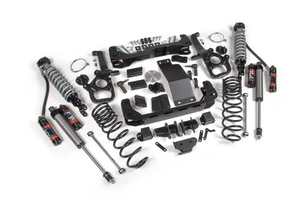 4 Inch Lift Kit | FOX 2.5 Performance Elite Coil-Over | Ram 1500 (2025-2026) 4WD | FOX 2.5 Rear Shocks | Large Bore Knuckle | BDS Suspension image 2