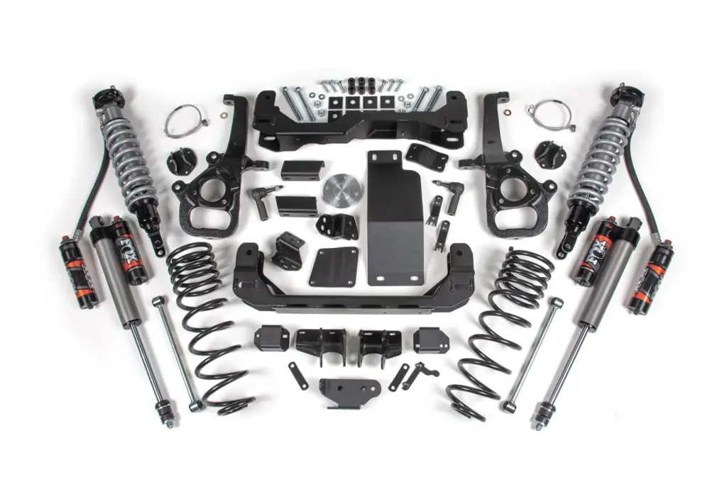 4 Inch Lift Kit | FOX 2.5 Performance Elite Coil-Over | Ram 1500 (2025-2026) 4WD | FOX 2.0 Rear Shocks | Large Bore Knuckle | BDS Suspension