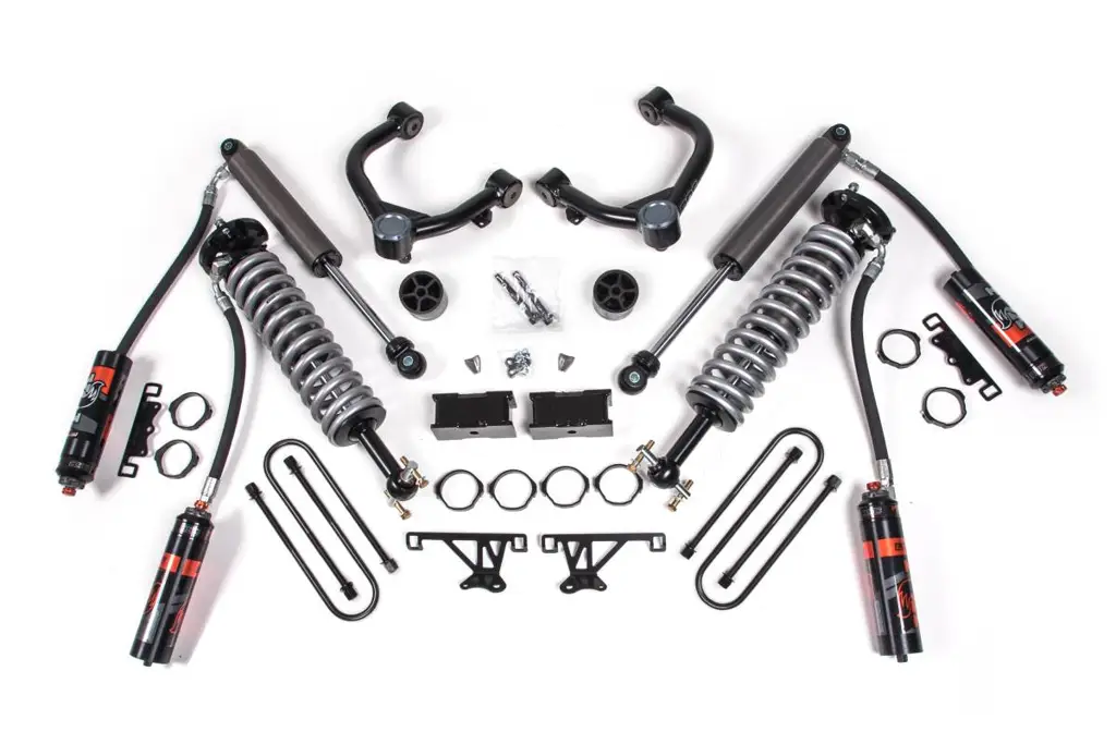 3.5 Inch Lift Kit | FOX 2.5 Performance Elite Coil-Over | Chevy Silverado / GMC Sierra 1500 (2025-26) 4WD | w/ FOX 2.5 Performance Elite Rear Shocks | BDS Suspension image 2