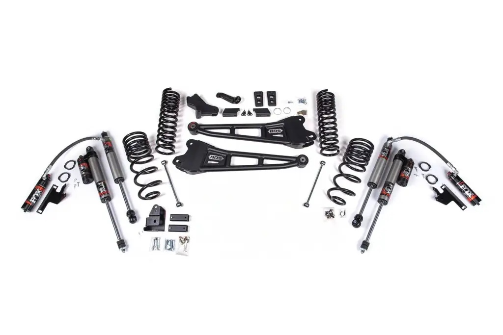 4 Inch Lift Kit w/ Radius Arm | Ram 2500 (2025-2026) 4WD Diesel | FOX 2.5 Performance Elite w/ DSC | BDS Suspension image 2