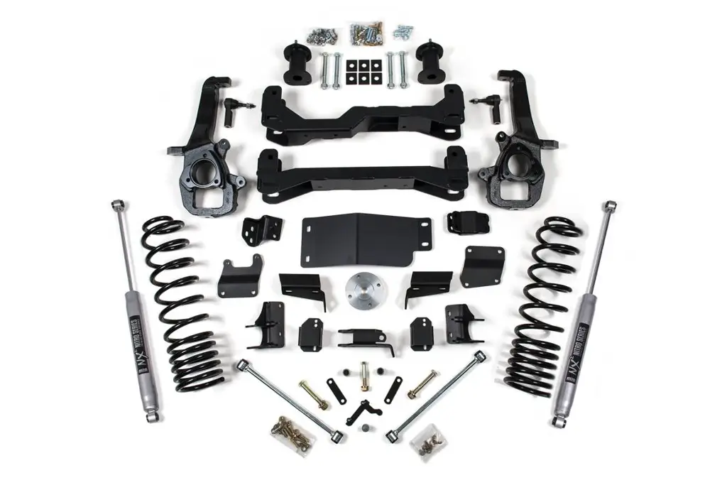 4 Inch Lift Kit | Ram 1500 (2019-2024) 4WD | FOX 2.0 Performance Series | Standard Knuckles | BDS Suspension