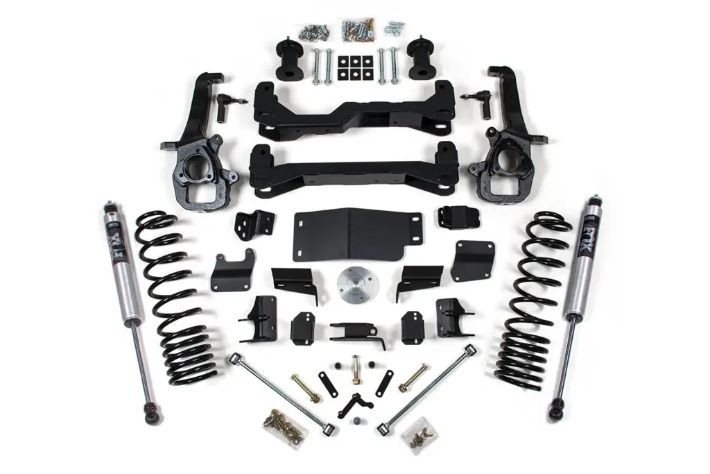 4 Inch Lift Kit | Ram 1500 (2019-2024) 4WD | FOX 2.0 Performance Series | Standard Knuckles | BDS Suspension image 2