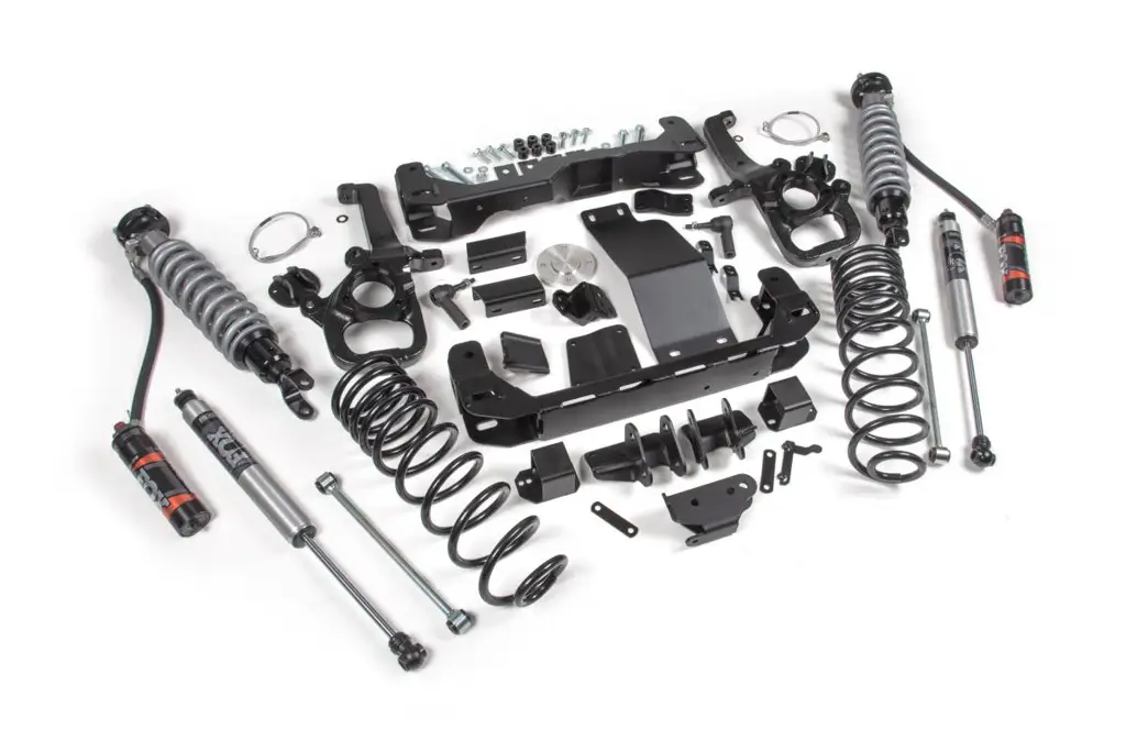 5 Inch Lift Kit | FOX 2.5 Performance Elite Coil-Over | Ram 1500 Rebel (2025-2026) 4WD | FOX 2.0 Performance Series Rear Shocks | BDS Suspension image 2