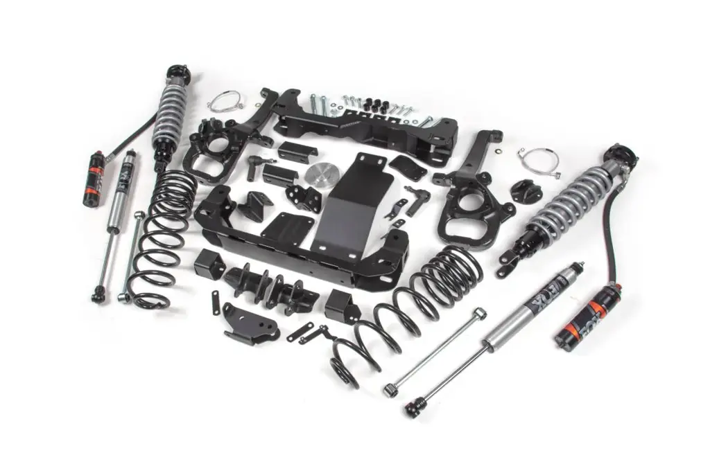 3 Inch Lift Kit | FOX 2.5 Performance Elite Coil-Over | Ram 1500 Rebel (2025-2026) 4WD | FOX 2.0 Performance Series Rear Shocks | BDS Suspension image 2