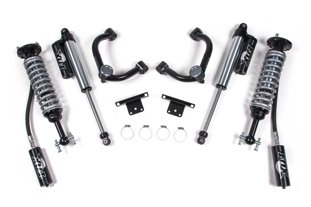2 Inch Leveling Kit | FOX 2.5 Coil-Overs w/ DSC Adjuster & FOX 2.0 Rear Shocks | Ford F150 (2009-2013) 4WD | BDS Suspension