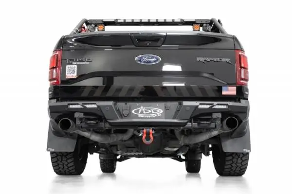 ADD 17-20 Ford F-150 Raptor Phantom Rear Bumper image 4