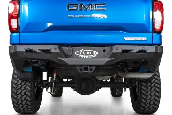 ADD 2020+ Chevy/GMC 1500 Black Label Rear Bumper image 2