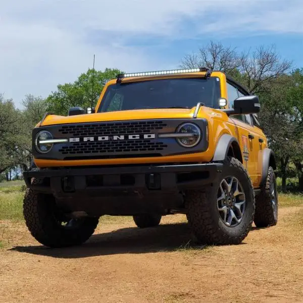 Ford Racing 2021+ Ford Bronco Mirror Mounted 4in Rigid LED Lights Kit image 2