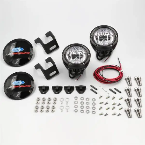 Ford Racing 2021+ Ford Bronco Mirror Mounted 4in Rigid LED Lights Kit image 7