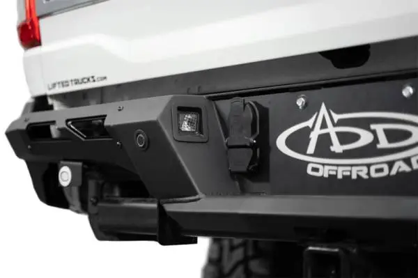 Addictive Desert Designs 21-23 Ford F-150 (excl. Raptor) Black Label Rear Bumper image 8