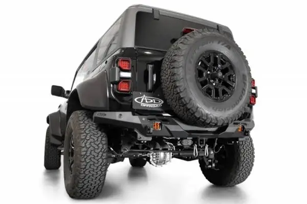 Addictive Desert Designs 2022+ Ford Bronco Raptor Phantom Rear Bumper image 9