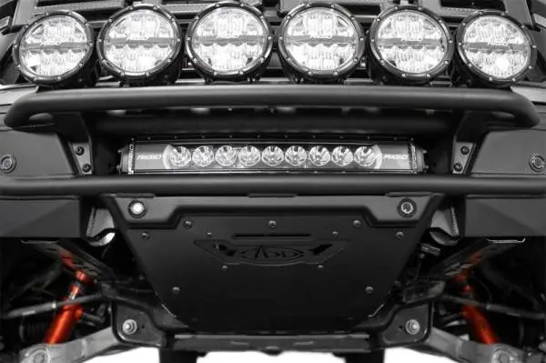 Addictive Desert Designs 2021-2024 Ford F-150 Raptor Race Series Front Bumper Light Hoop image 8