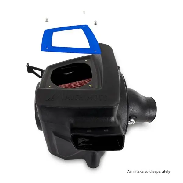 Mishimoto 2021+ Ford Bronco Air Intake Lid Kit - Blue/Yellow image 4