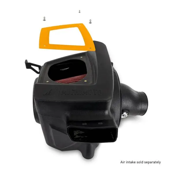 Mishimoto 2021+ Ford Bronco Air Intake Lid Kit - Blue/Yellow image 5