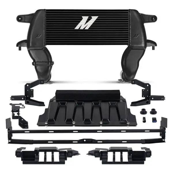 Mishimoto 21+ Ford Bronco High Mount Intercooler Kit - Black image 3